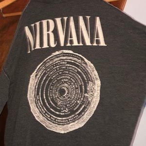 American Eagle Nirvana Open-Shoulder Shirt